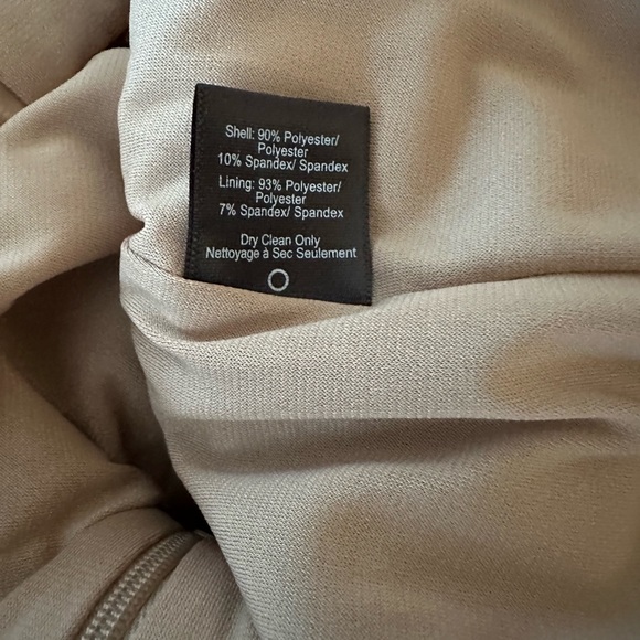 Dress the Population Lola Sequin Bodycon Dress w/ Open Back in Rose Gold - SZ L - Picture 8 of 9